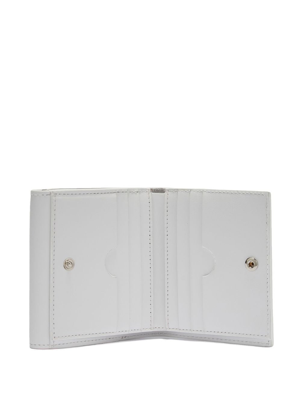 Off White Black Jitney Quote Wallet on Chain Leather Pony-style