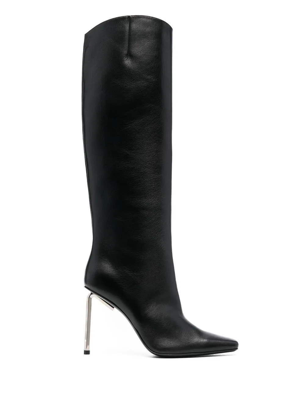 

Off-White Allen 100mm leather knee boots - Black