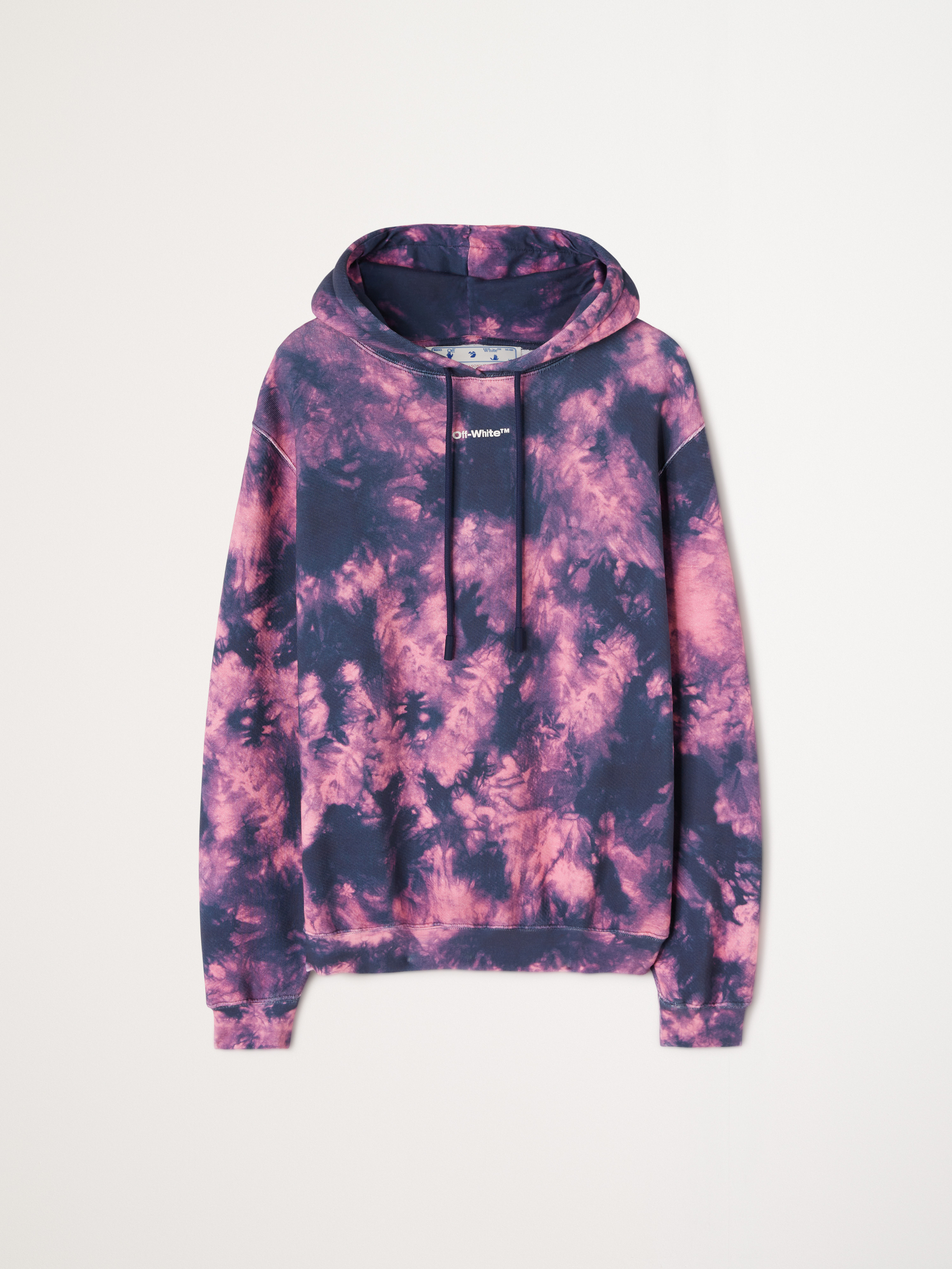 AOP TIE DYE ARROW REG HOODIE