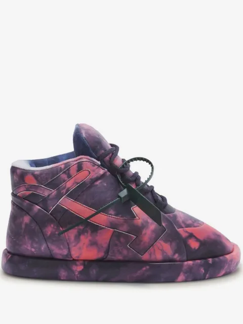 Off-White Bump tie dye-print sneakers