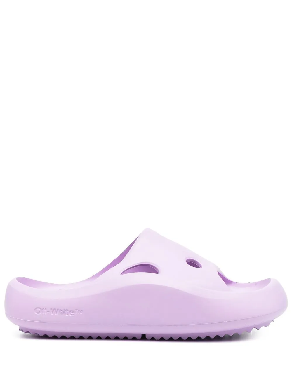 

Off-White Meteor chunky slides - Purple