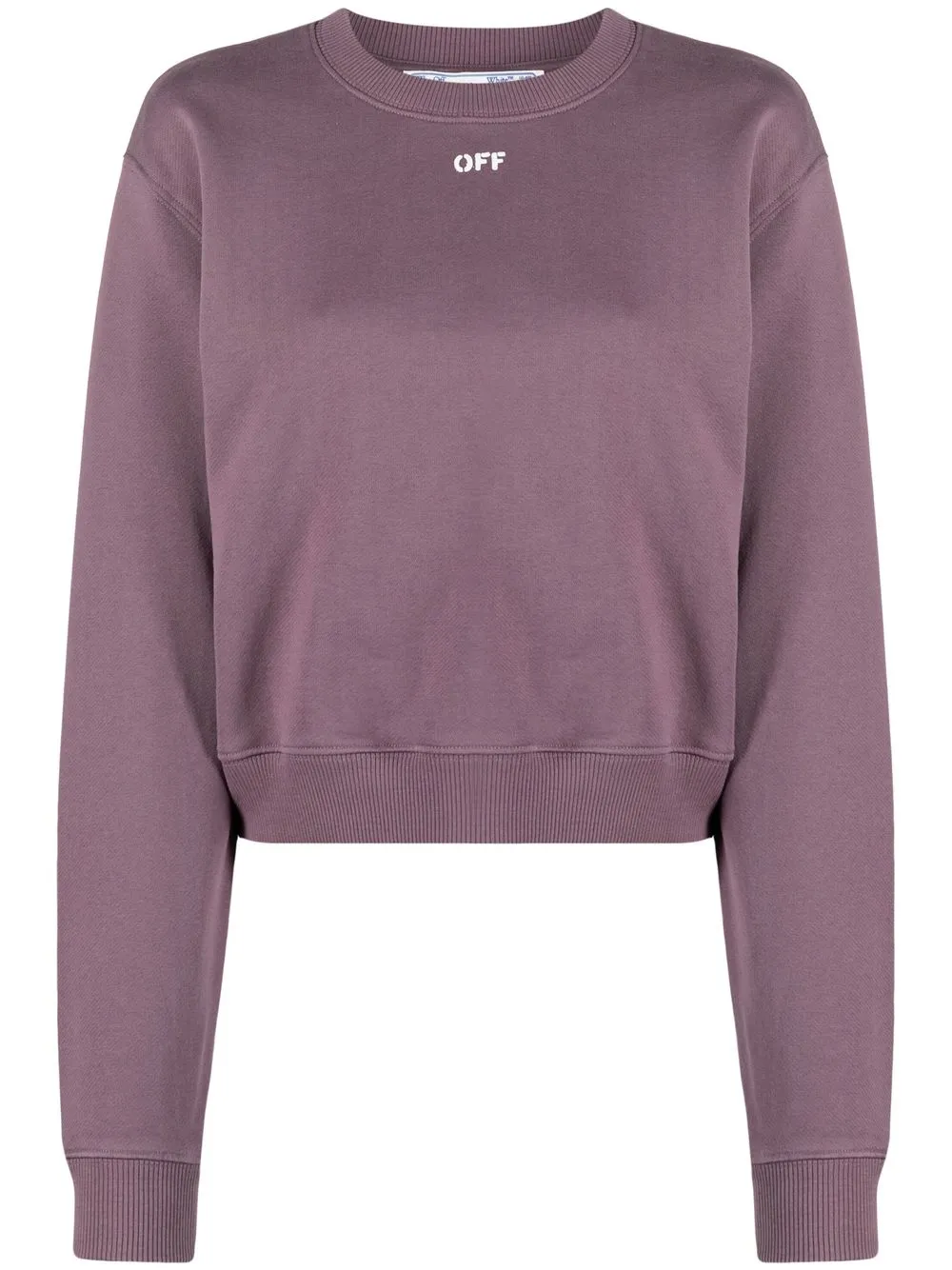 

Off-White sudadera Off Stamp - Morado