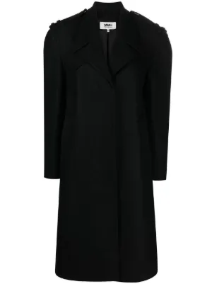 MM6 Maison Margiela チェスターコート 34 黒