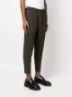 Homme Plissé Issey Miyake plisserade trekvartsbyxor