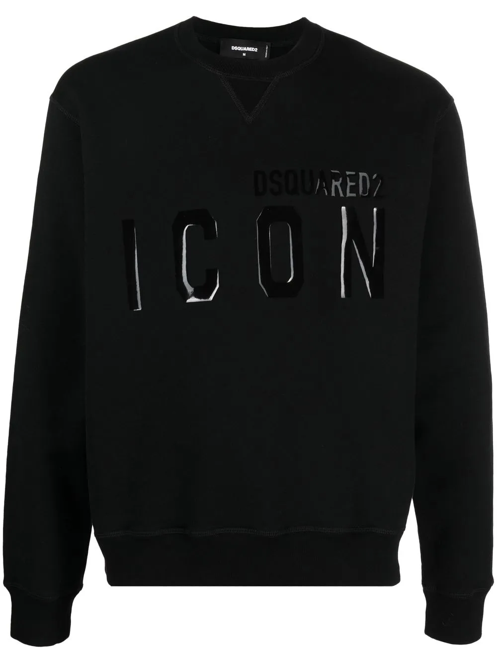 

Dsquared2 sudadera con logo estampado - Negro