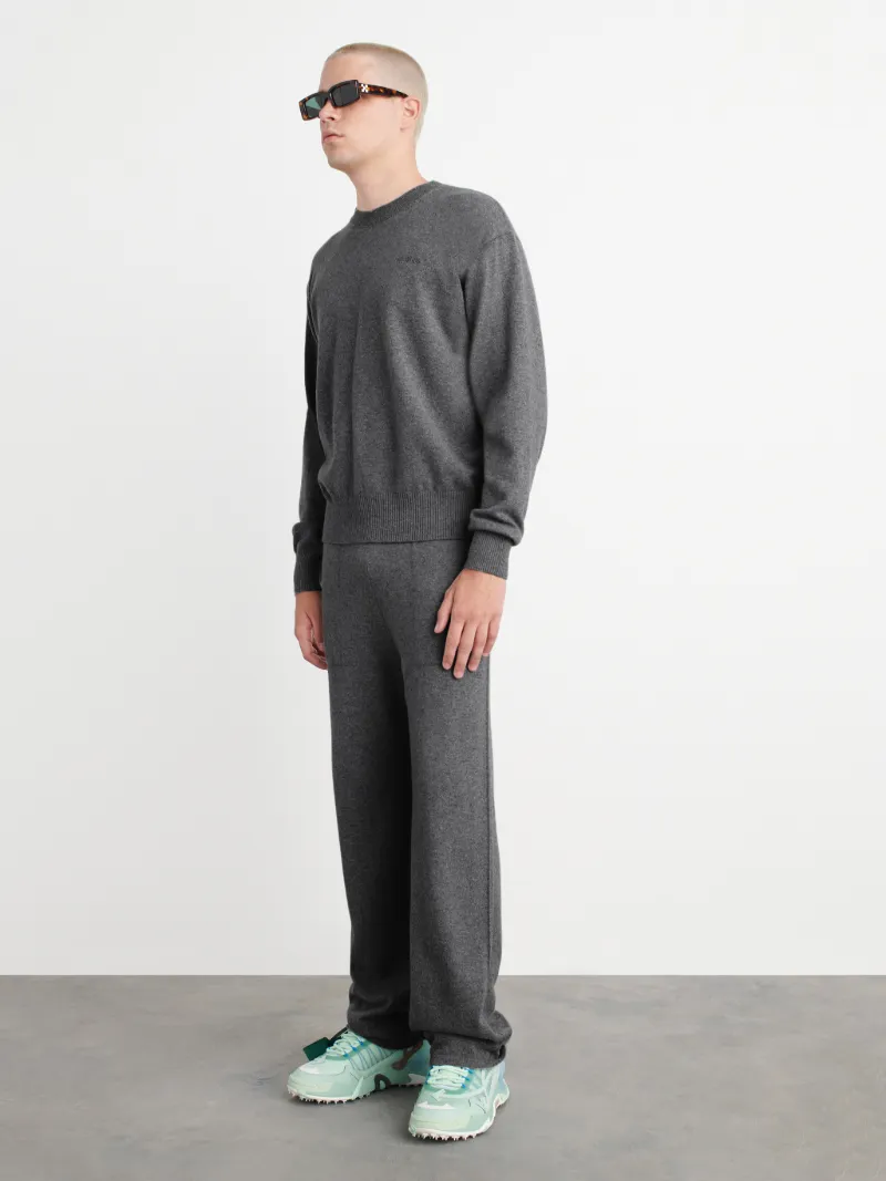 Pantaloni sportivi con ricamo
