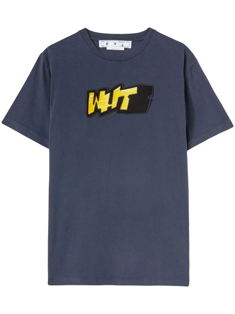 

Off-White playera con parche del logo Graffiti - Azul