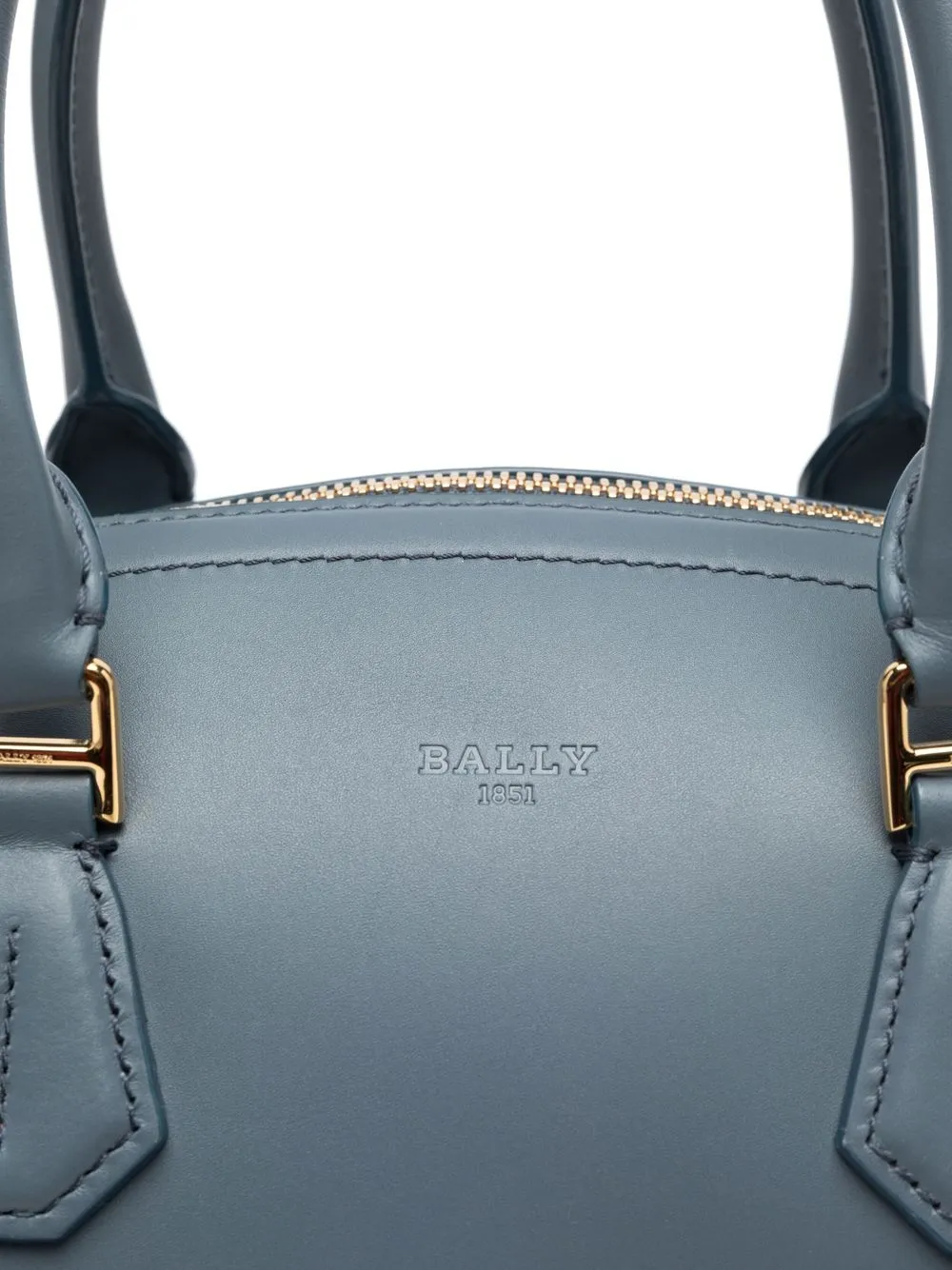 Bally logoembossed Leather Tote Bag Farfetch