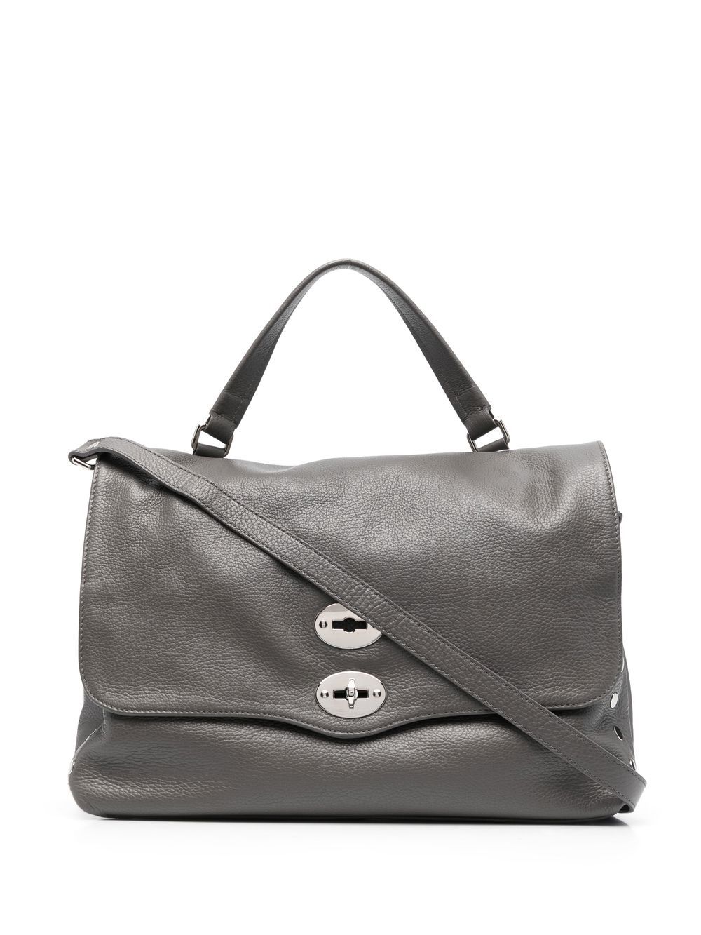 

Zanellato tote con apliques - Gris