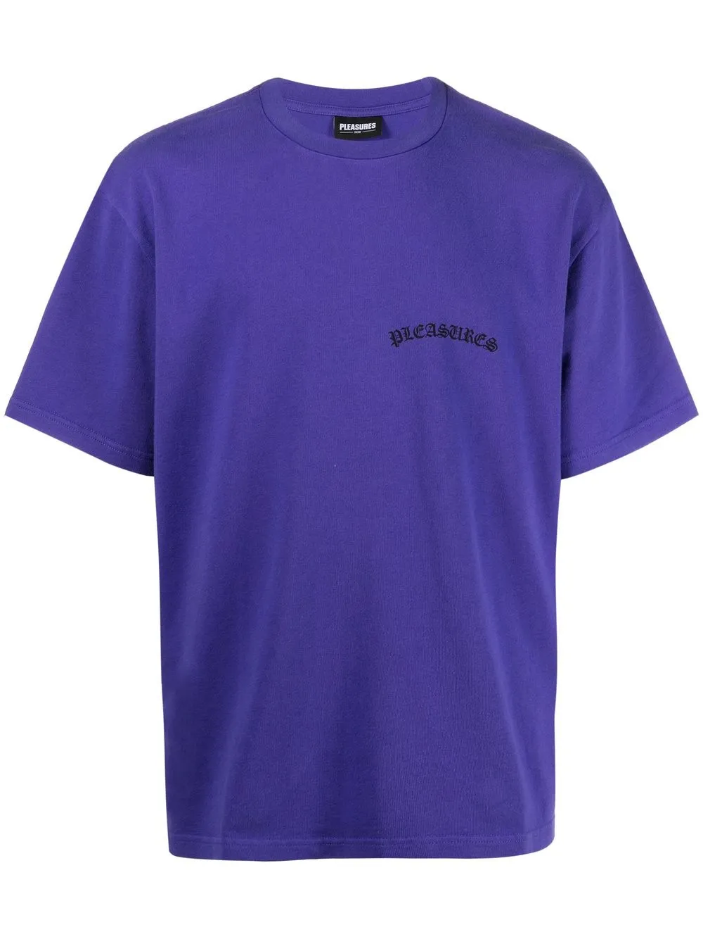 

Pleasures logo-print short-sleeve T-shirt - Purple