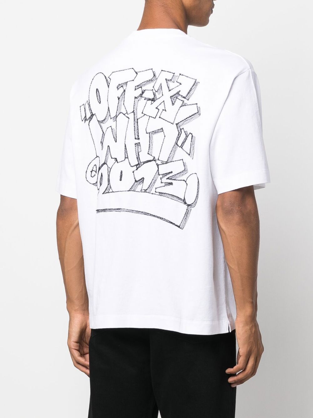 Off-White graphic-print short-sleeve T-shirt - Farfetch