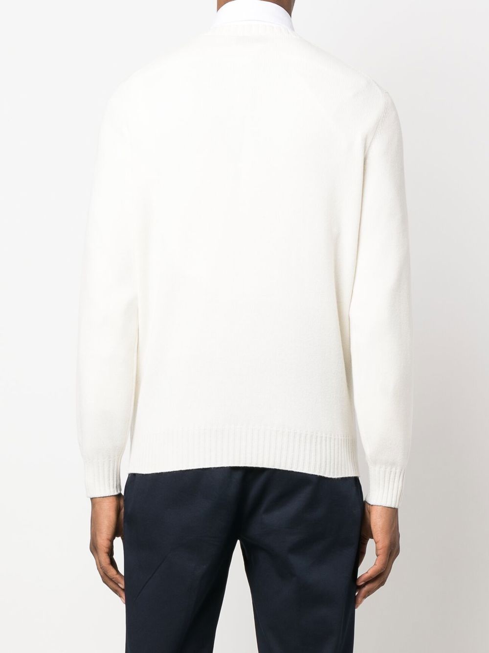 Brunello Cucinelli crew-neck knitted cashmere jumper Men