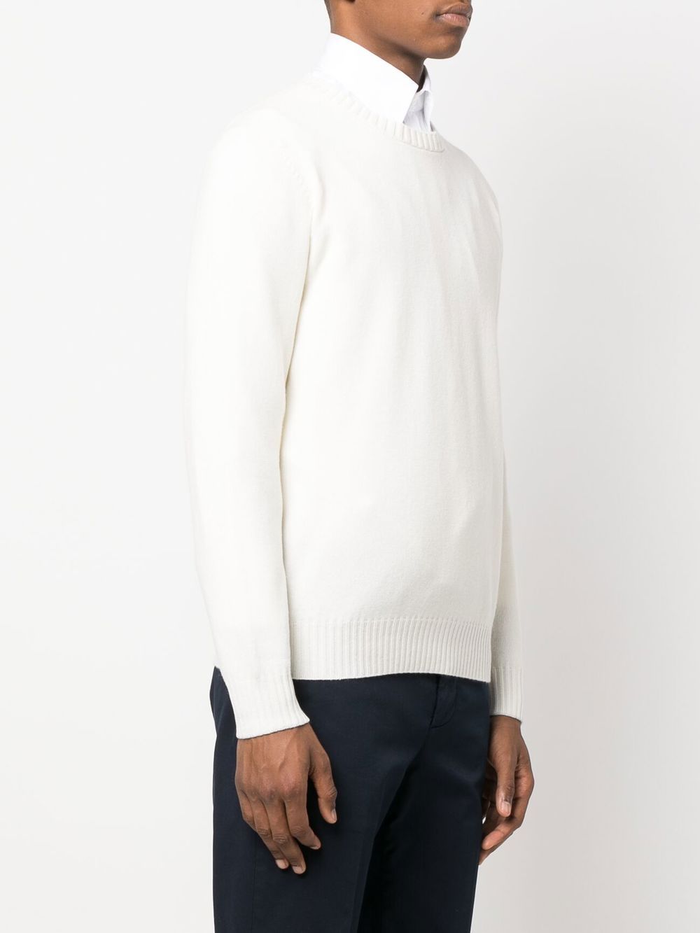 Brunello Cucinelli crew-neck knitted cashmere jumper Men