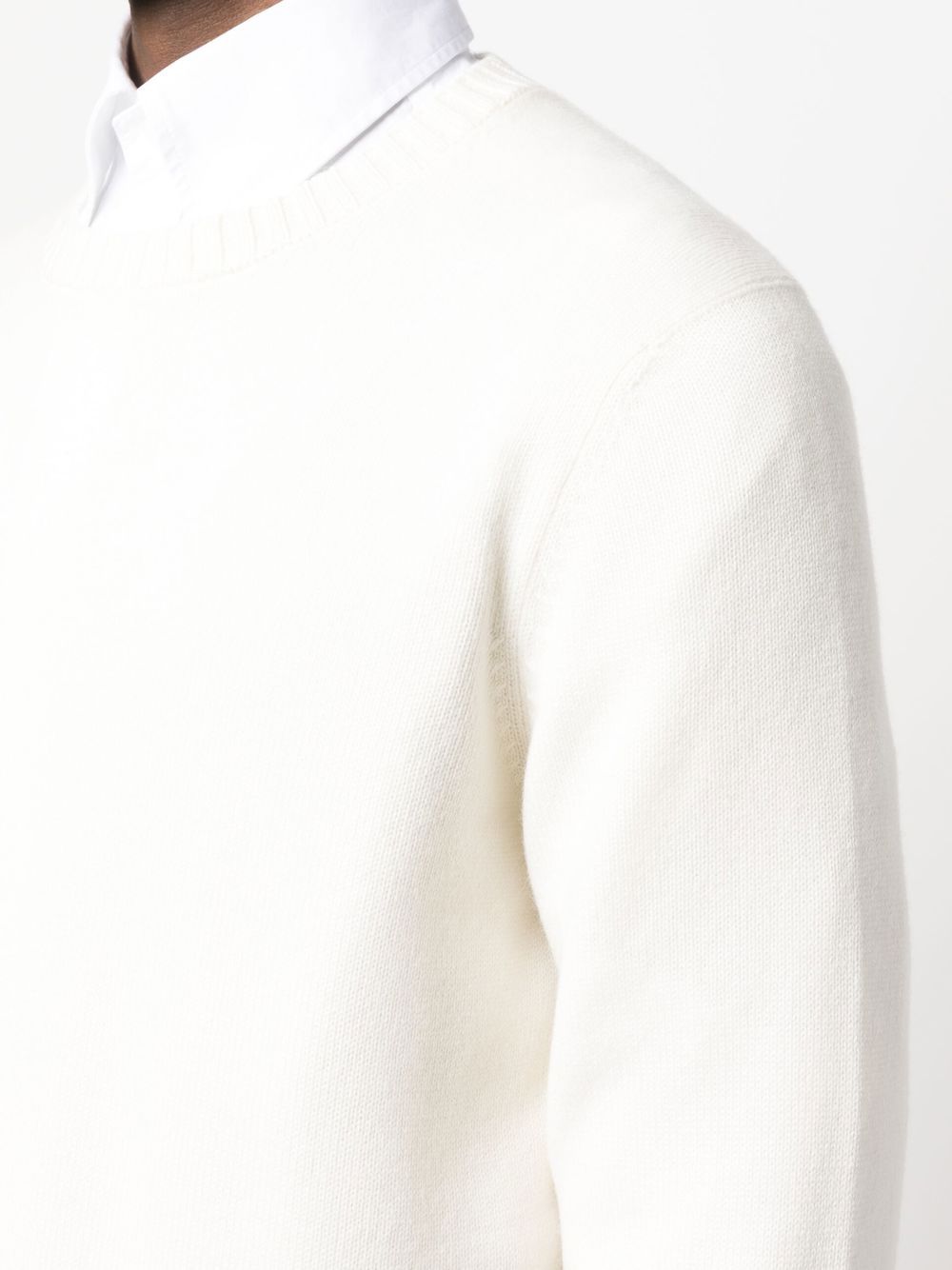 Brunello Cucinelli crew-neck knitted cashmere jumper Men