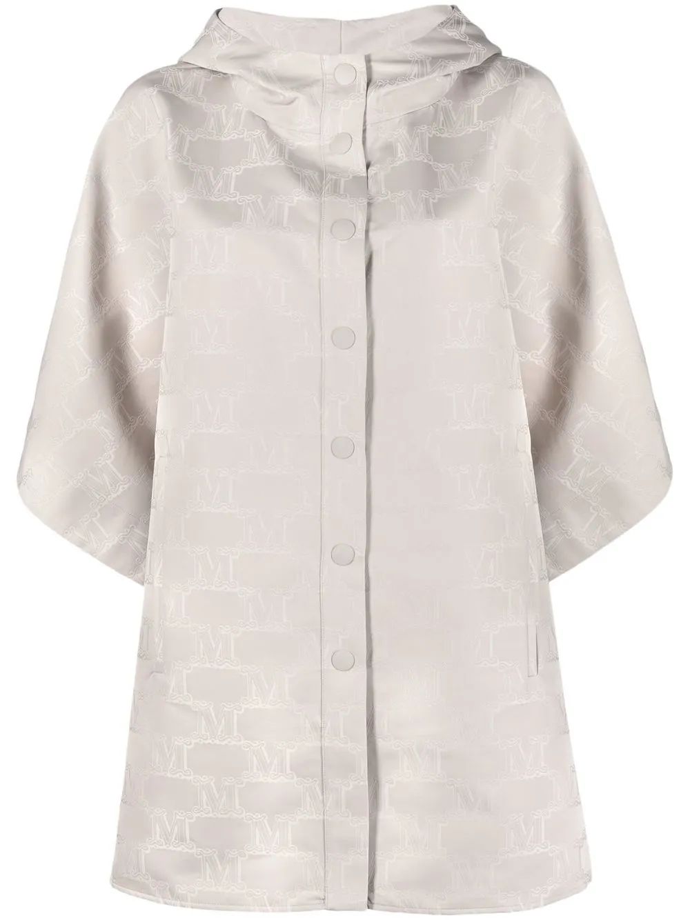 Max Mara Satijnen jas Beige