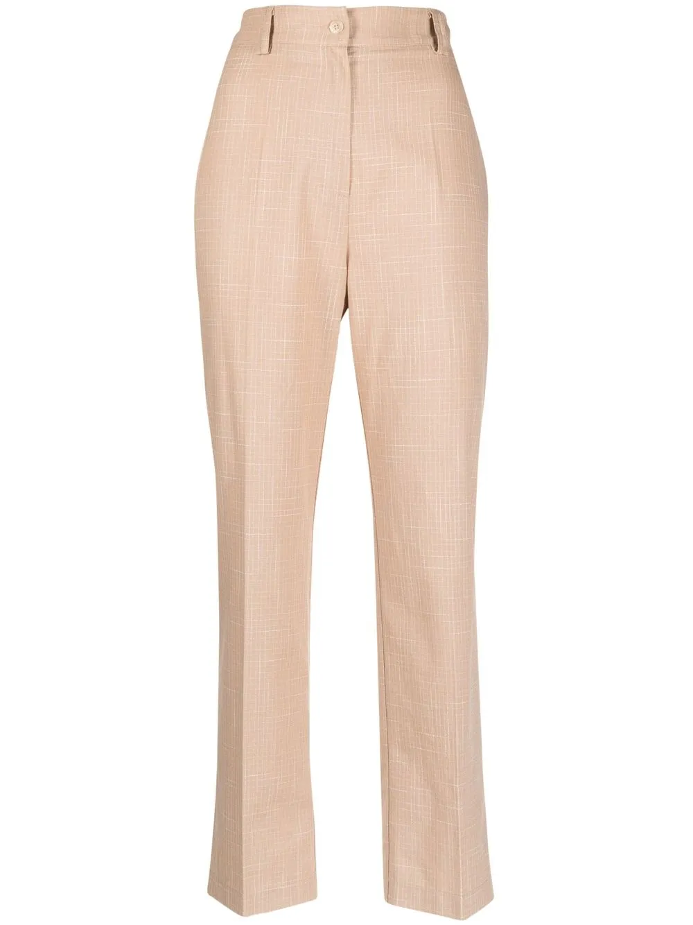 

Hebe Studio cropped chino trousers - Neutrals