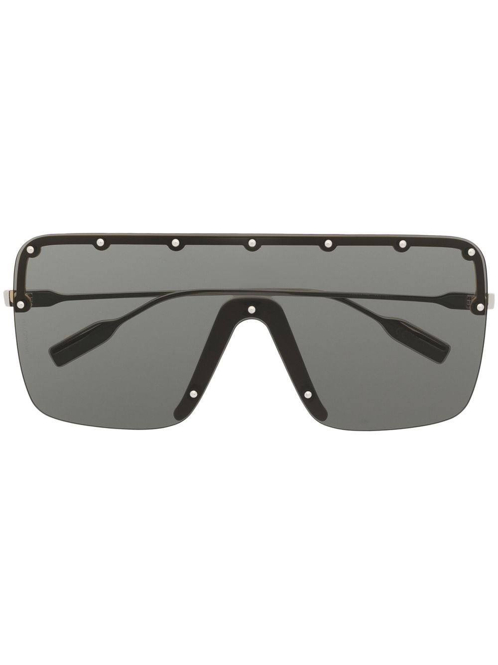 Gucci Tinted Studded Sunglasses In Schwarz