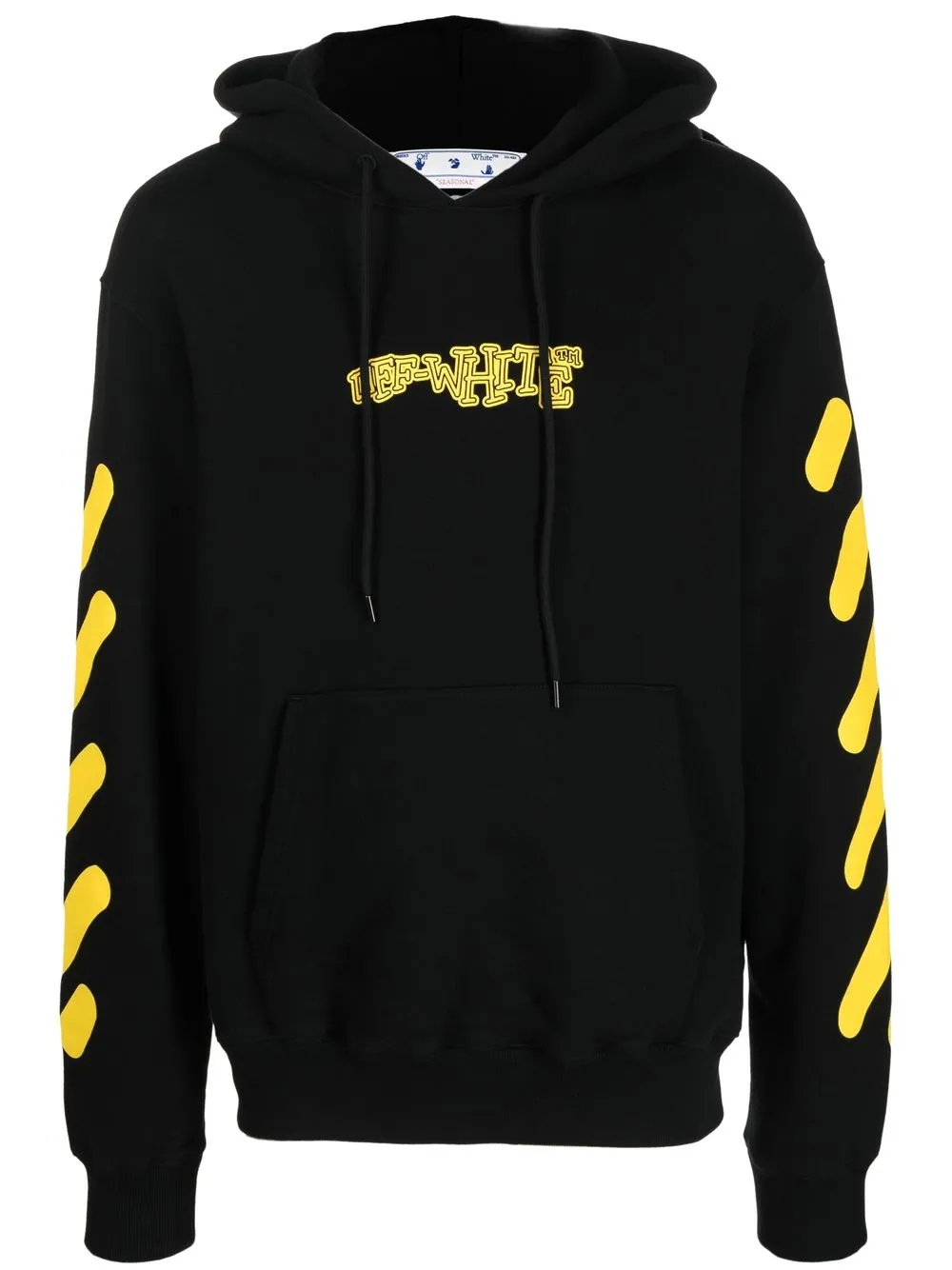 

Off-White hoodie con logo estampado - Negro