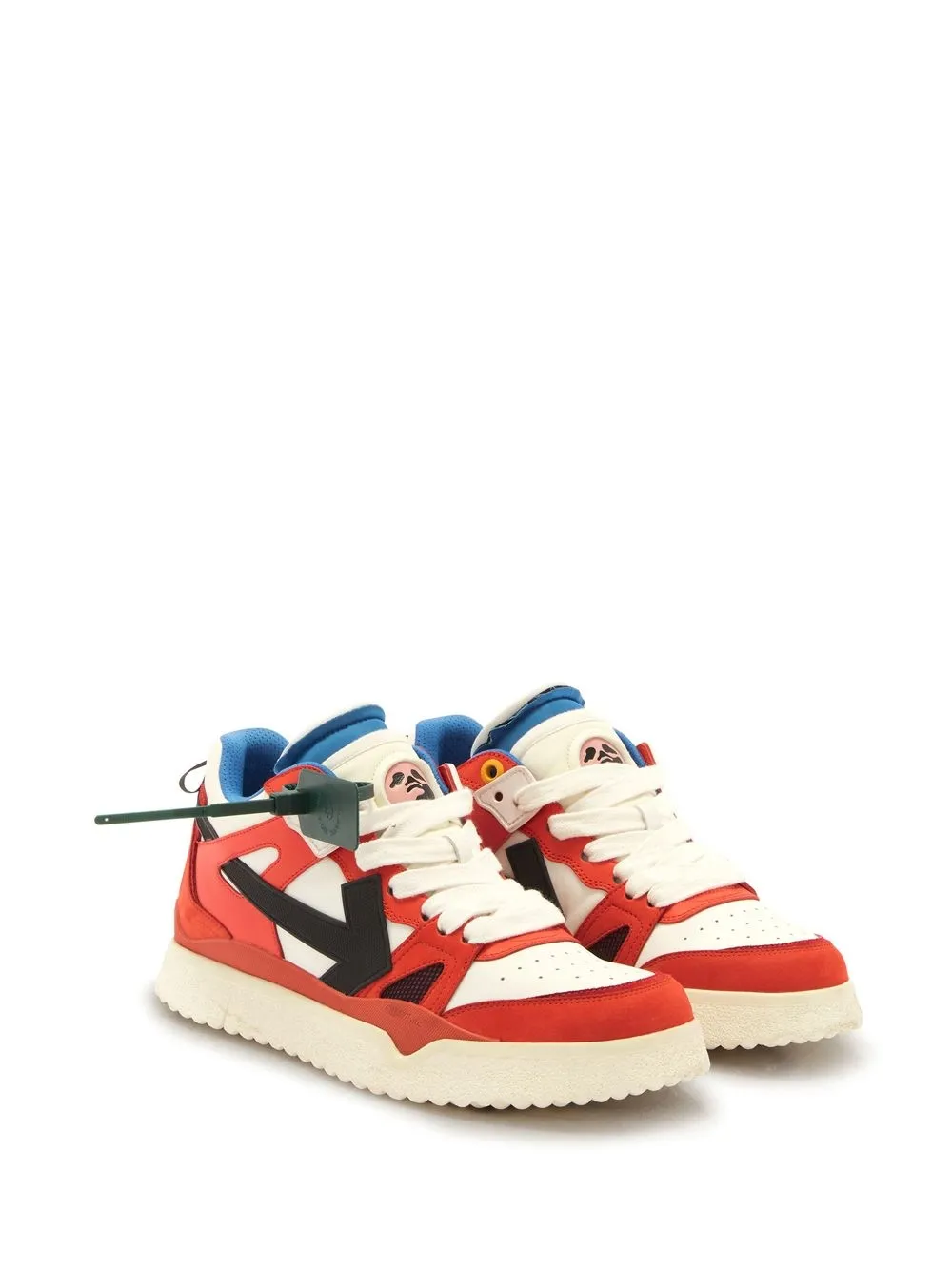 Image 2 of Off-White New Mid Top sponge sneakers