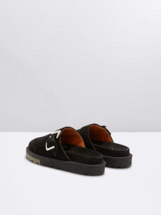 SUEDE SPONGESOLE CLOGS | Off-White™ Official Site