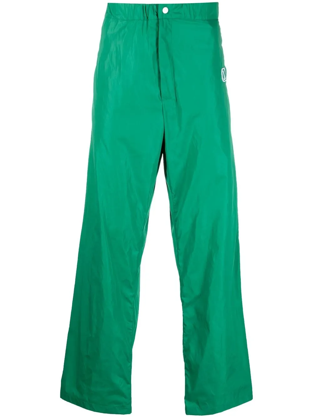 

Valentino side-stripe technical trousers - Green