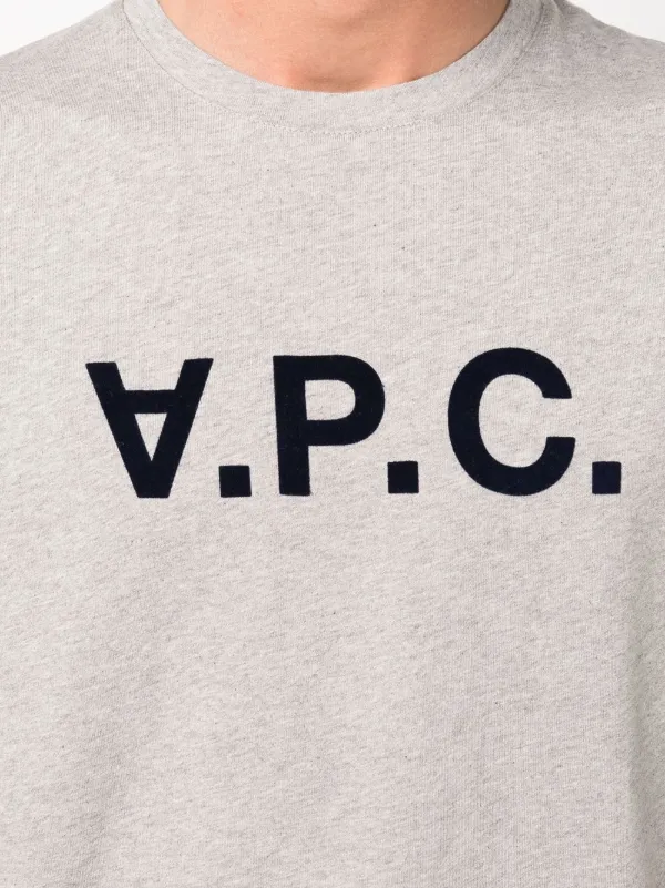 A.P.C. ロゴ Tシャツ | グレー | FARFETCH JP