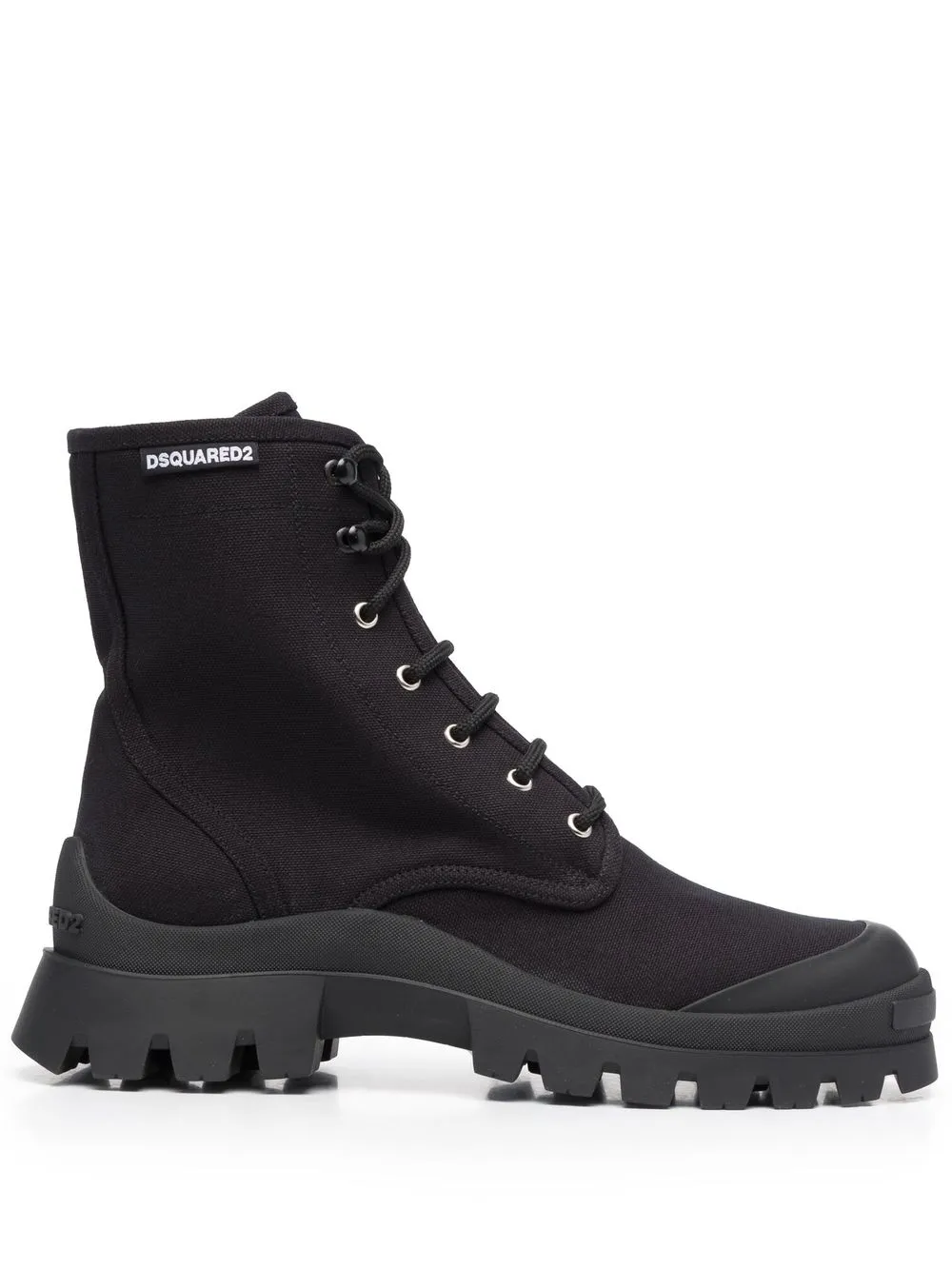 

Dsquared2 botines Tank Combat - Negro