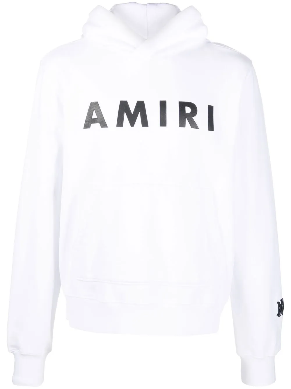 

AMIRI hoodie con logo estampado - Blanco