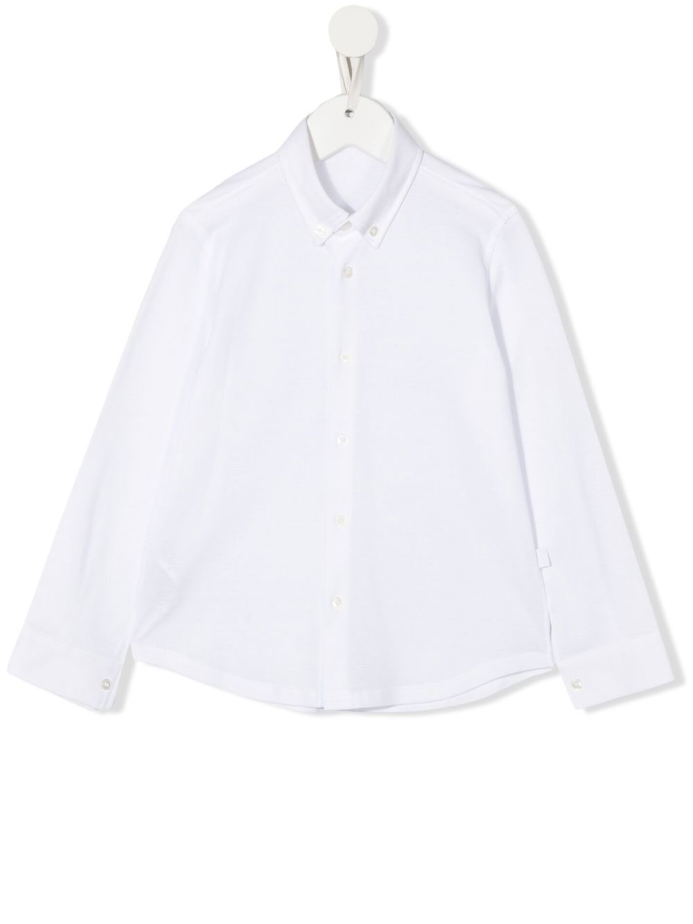 Il Gufo button-down cotton shirt - White