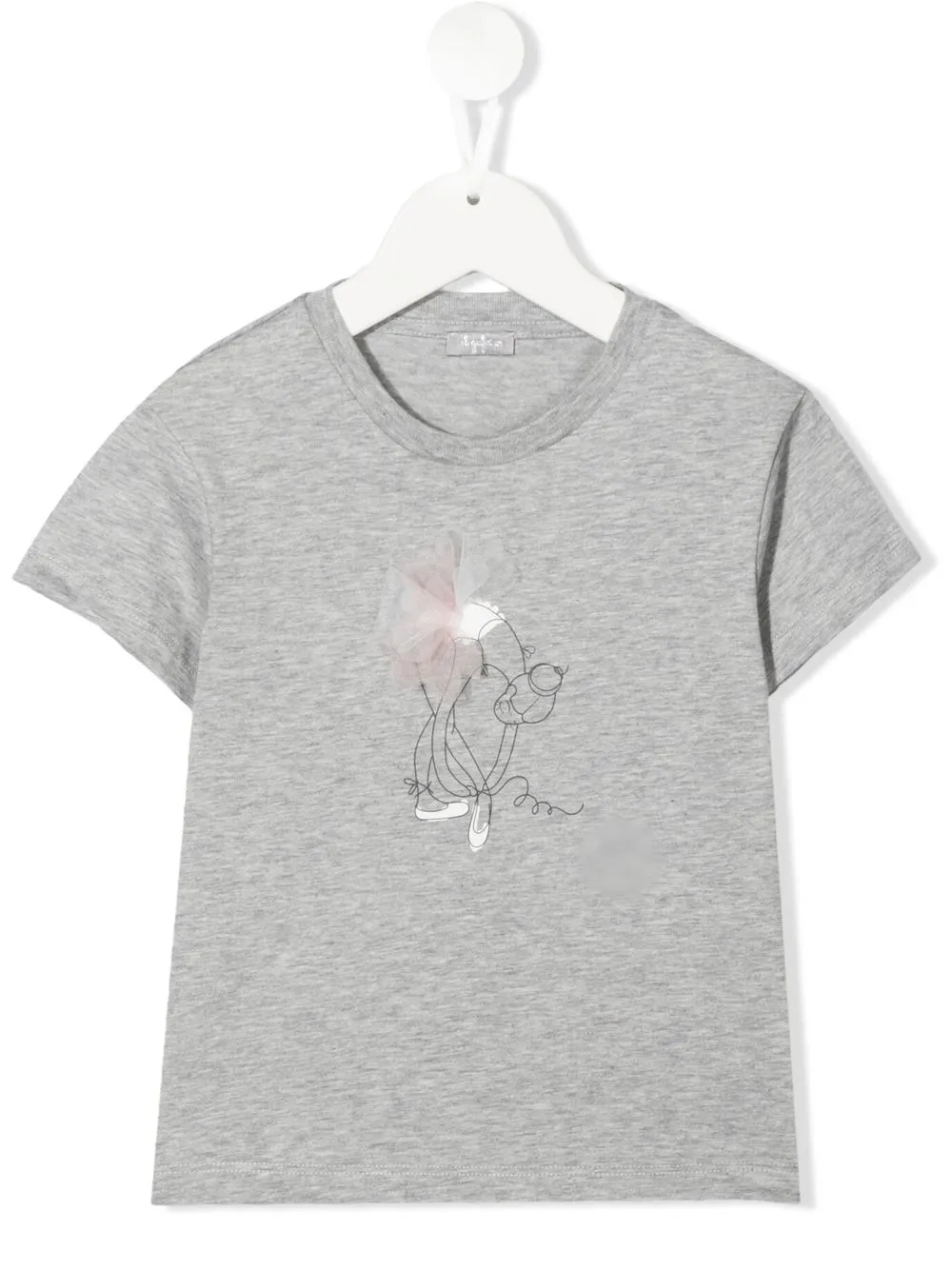 

Il Gufo playera con bailarina estampada - Gris