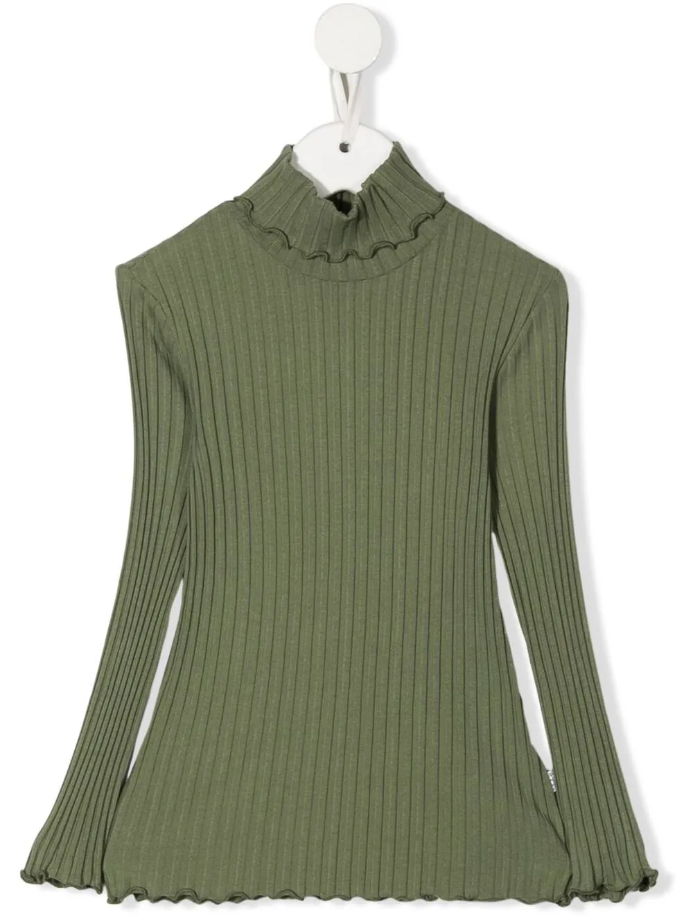 

Il Gufo ribbed-knit rollneck long-sleeve jumper - Green