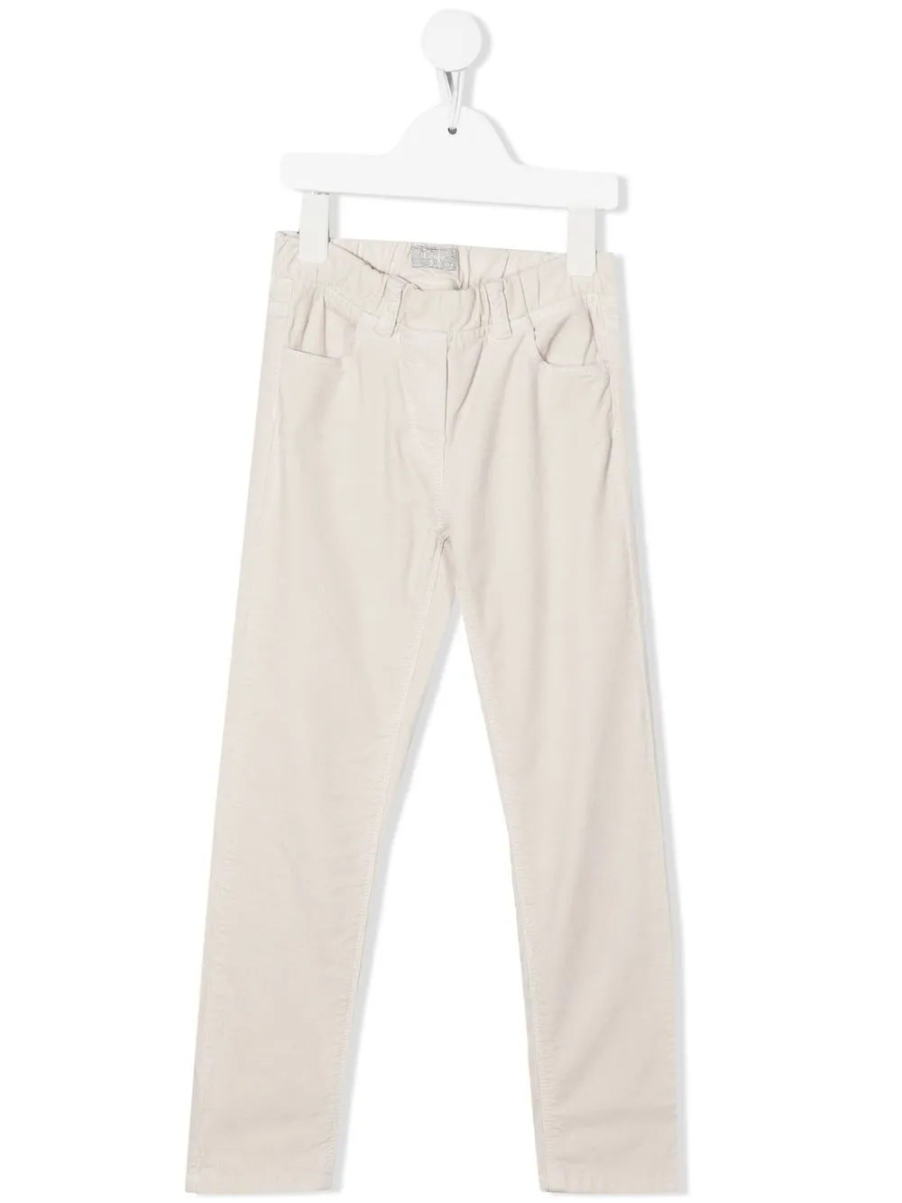 

Il Gufo slim-cut leg trousers - Neutrals