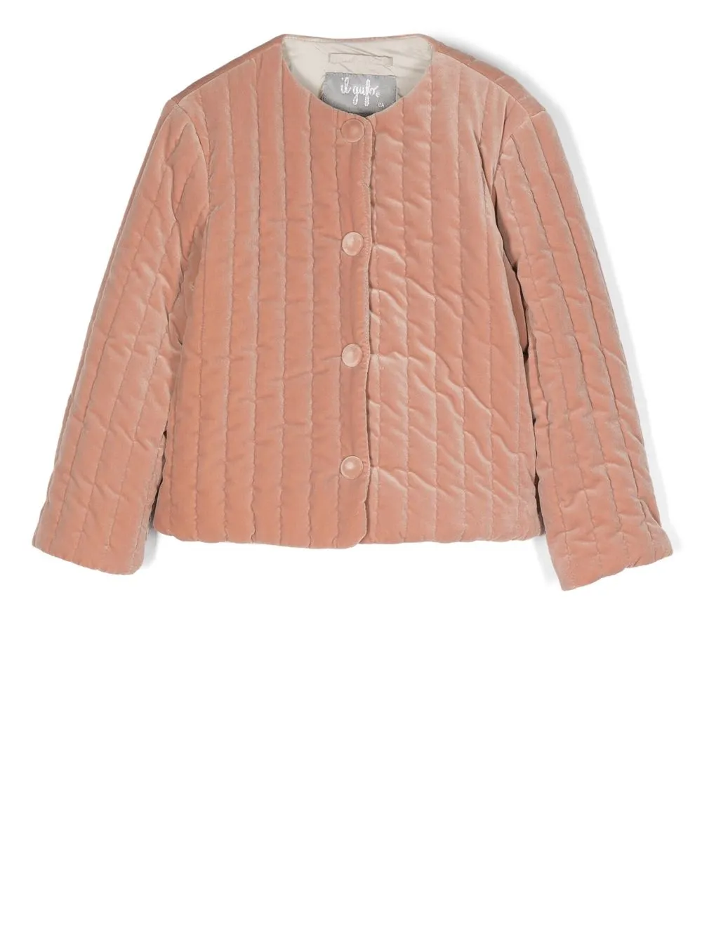 

Il Gufo velvet-effect jacket - Rosado