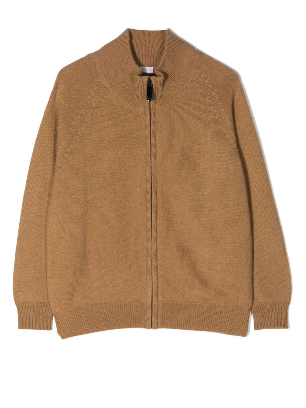 

Il Gufo zip-up cashmere sweater - Brown