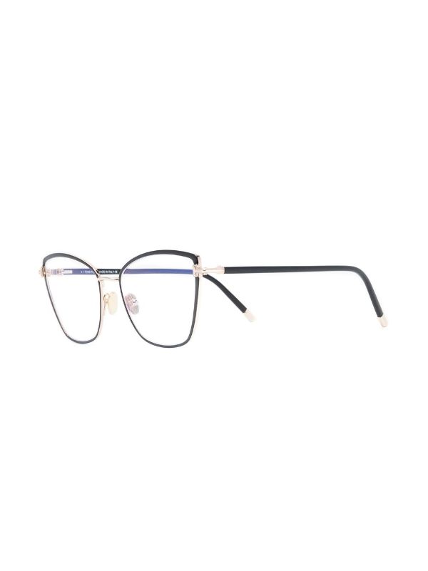 Tom Ford Cat'S-Eye Optical Glasses in Black