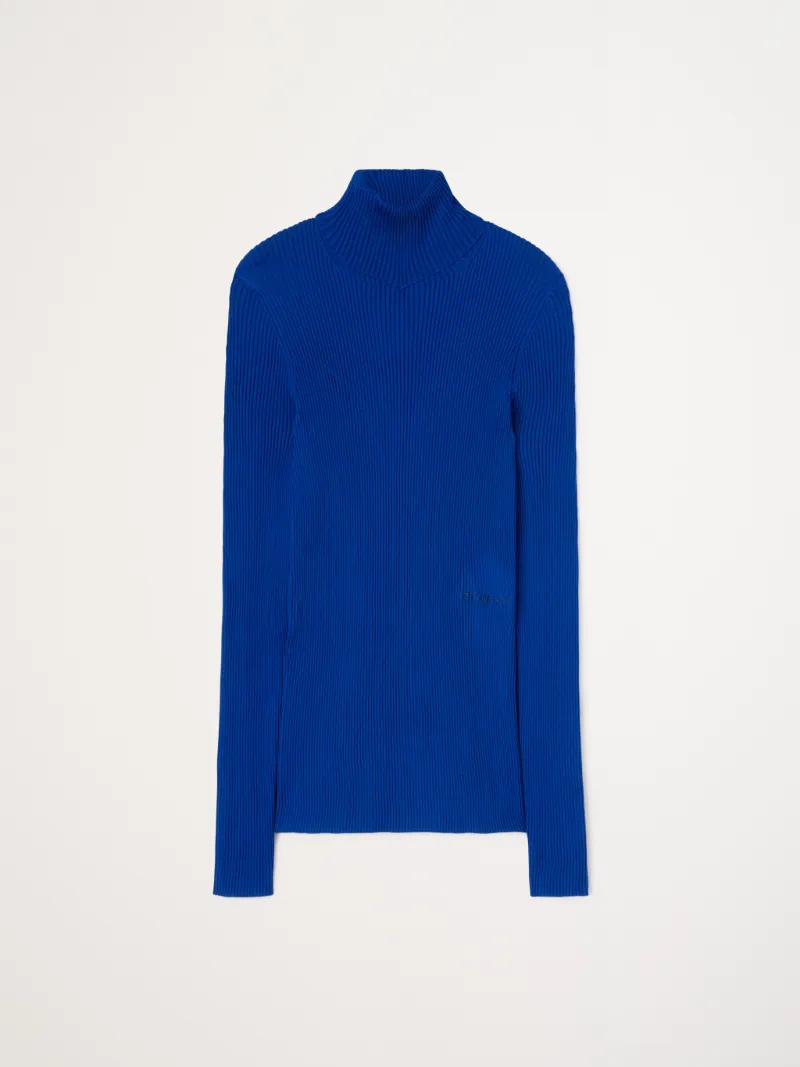 HELVET FINE KNIT RIB TURTLNECK