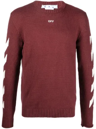 Off white outlet jumper red