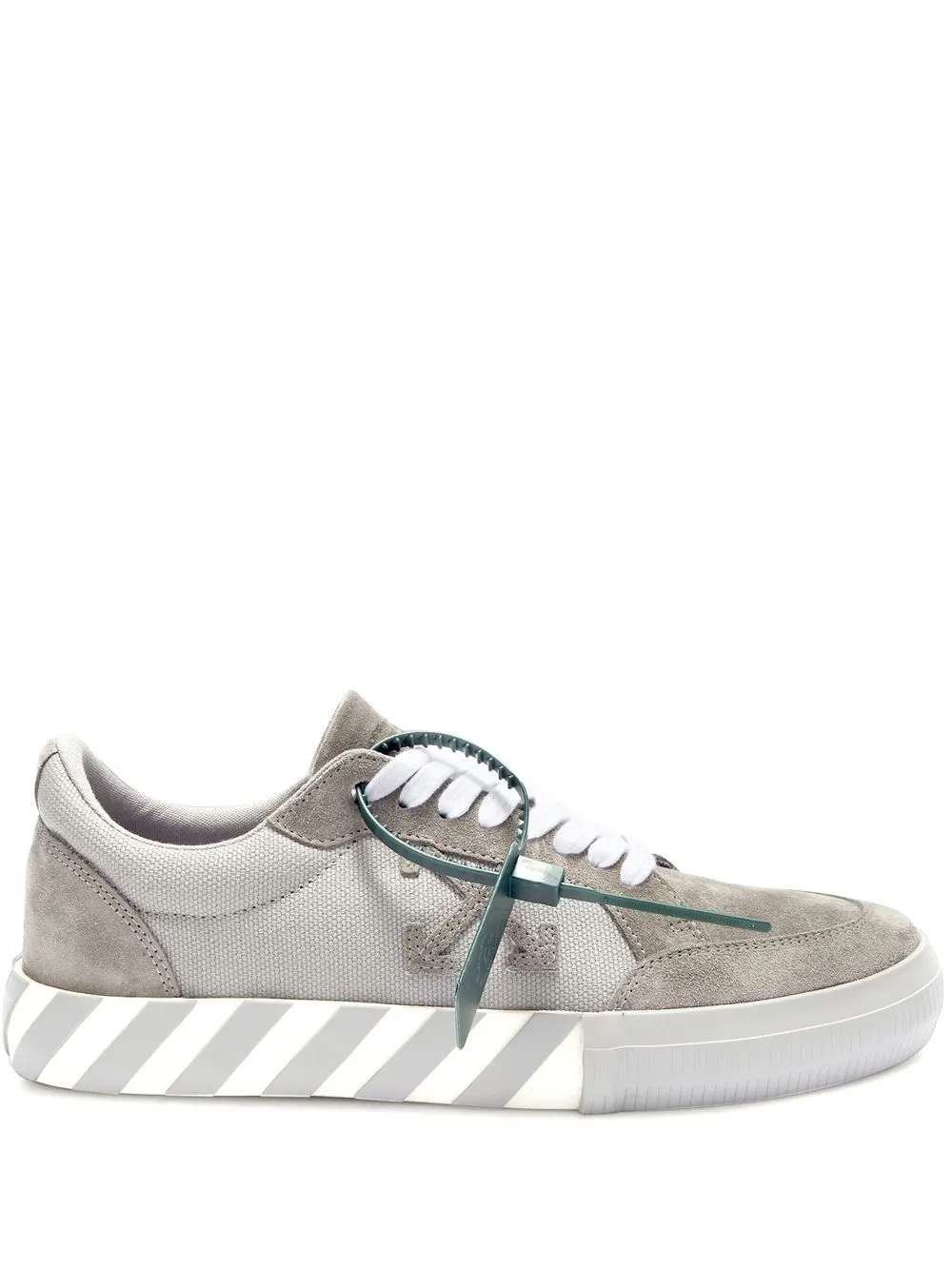 

Off-White tenis bajos con paneles - Gris