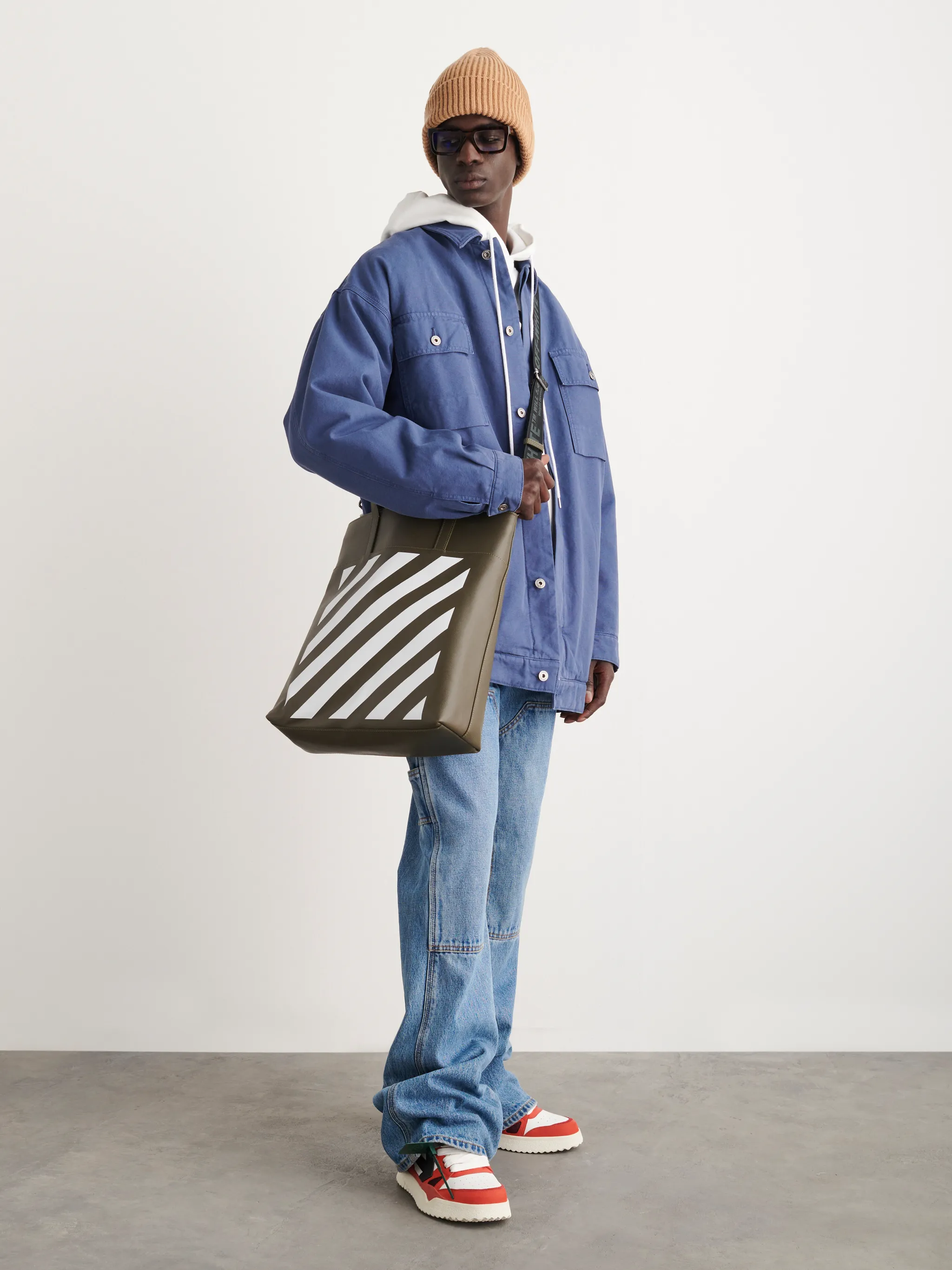 BINDER DIAG SAFFIANO TOTE | Off-White™ Official Site