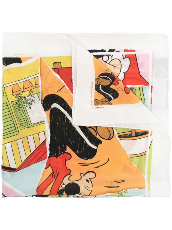 moschino olive oyl scarf