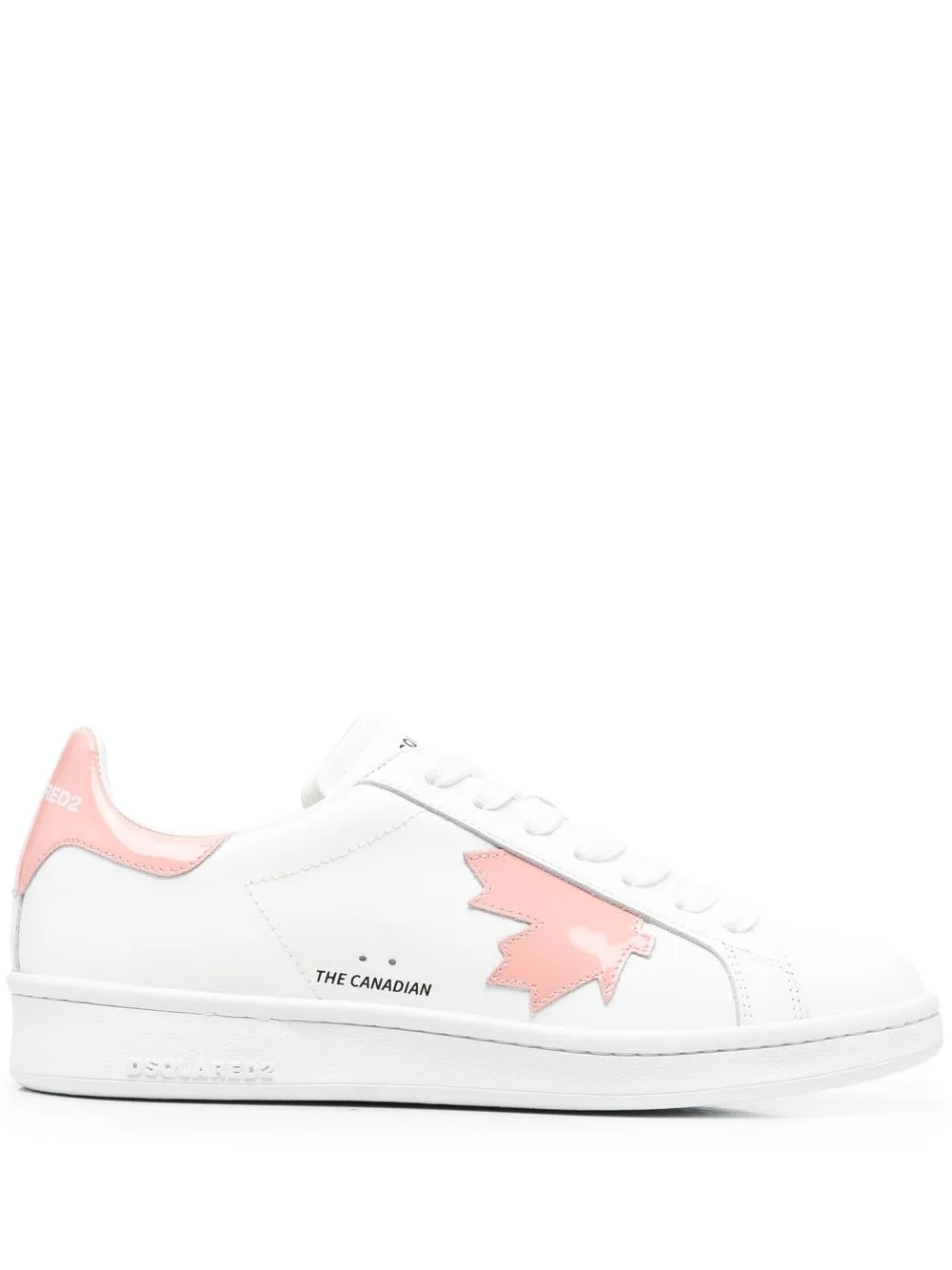 

Dsquared2 tenis bajos con logo estampado - Blanco