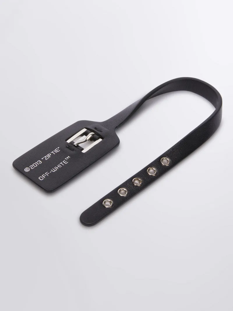 Bracciale Zip Tie in pelle