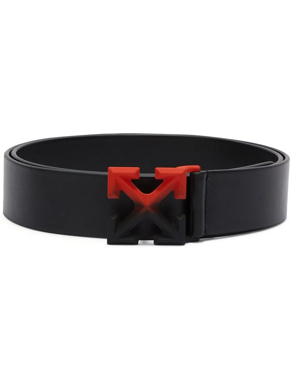 

Off-White Arrows-buckle leather belt - Black