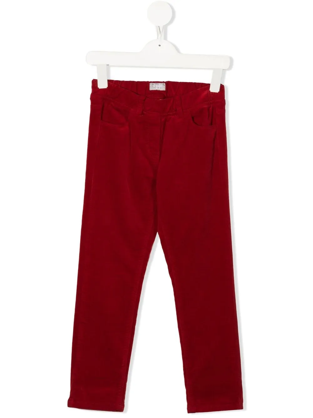 

Il Gufo slim-cut leg trousers - Red