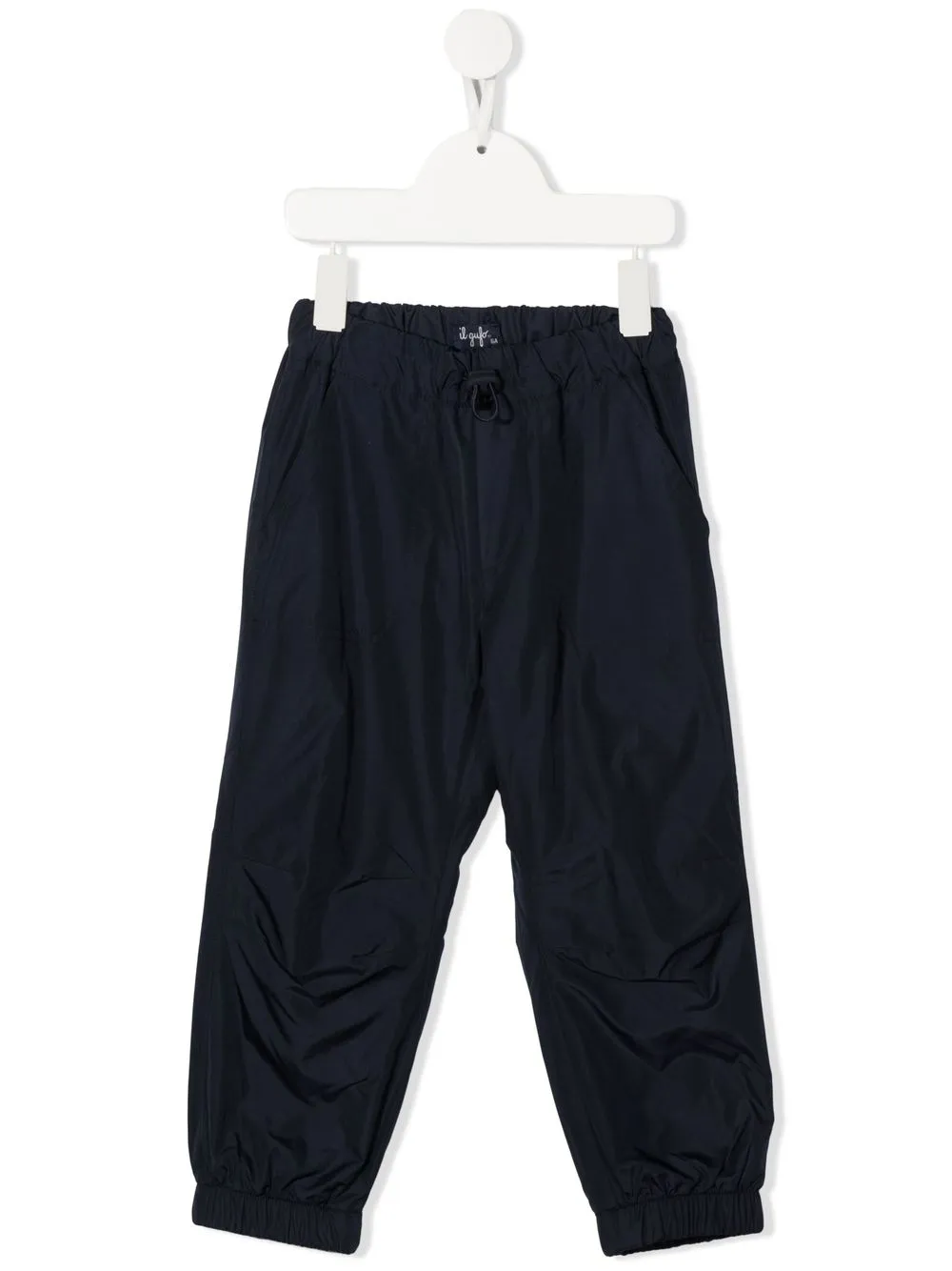 

Il Gufo toggle-fastening straight-leg trousers - Blue