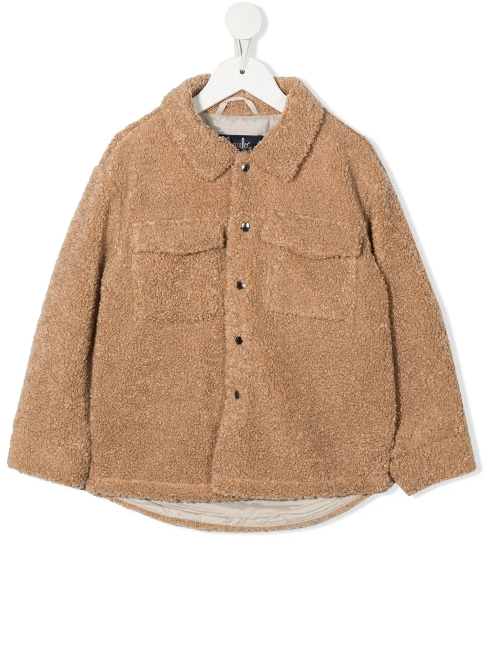 

Il Gufo textured shirt jacket - Neutrals