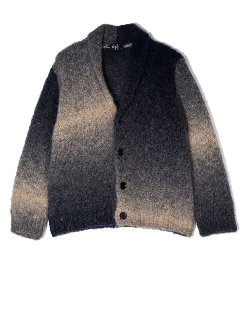 Il Gufo gradient-effect button-up Cardigan - Farfetch