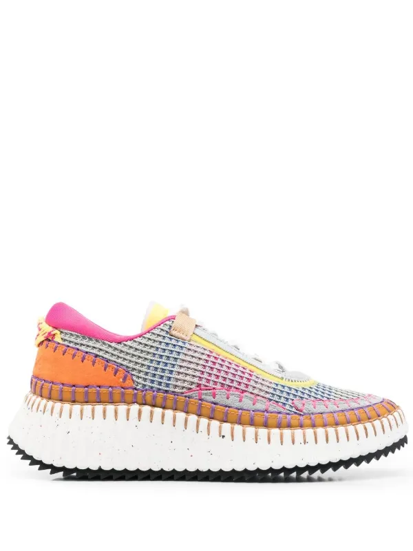 chloe sneakers farfetch