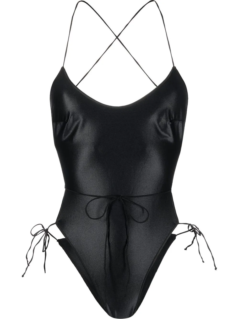 

Oséree traje de baño Maillot con moño - Negro