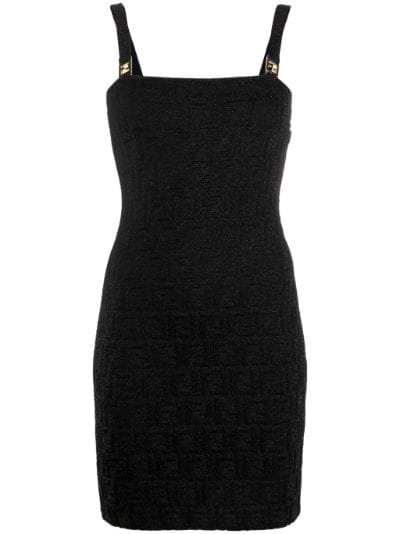 fendi spaghetti strap dress